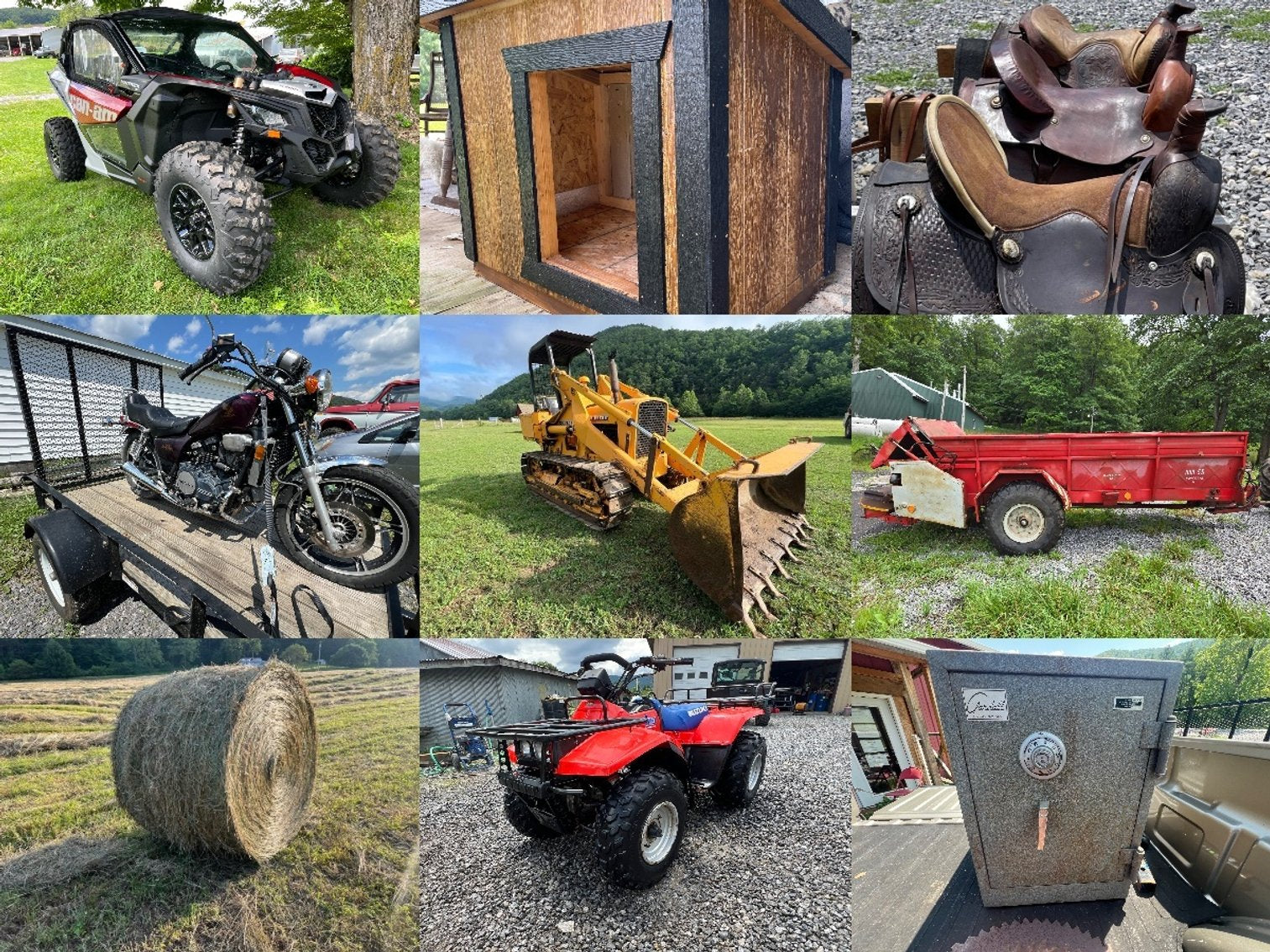 Steps to view the consignment auction at TOWNSEND AUCTION BARN