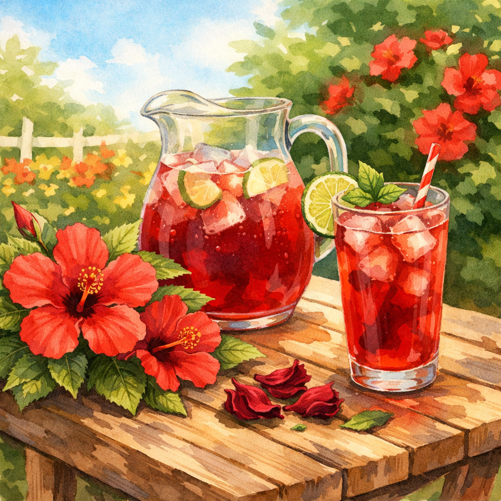 Hibiscus Tea offers a refreshing way to support general wellness - And it's easy to make!