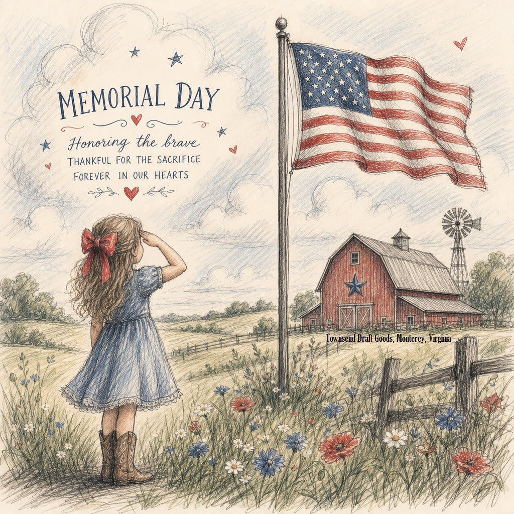 In Honor of Memorial Day, we are closed, 5/25/26
