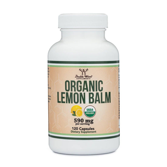 Lemon Balm Supplement (120 capsules) - Organic