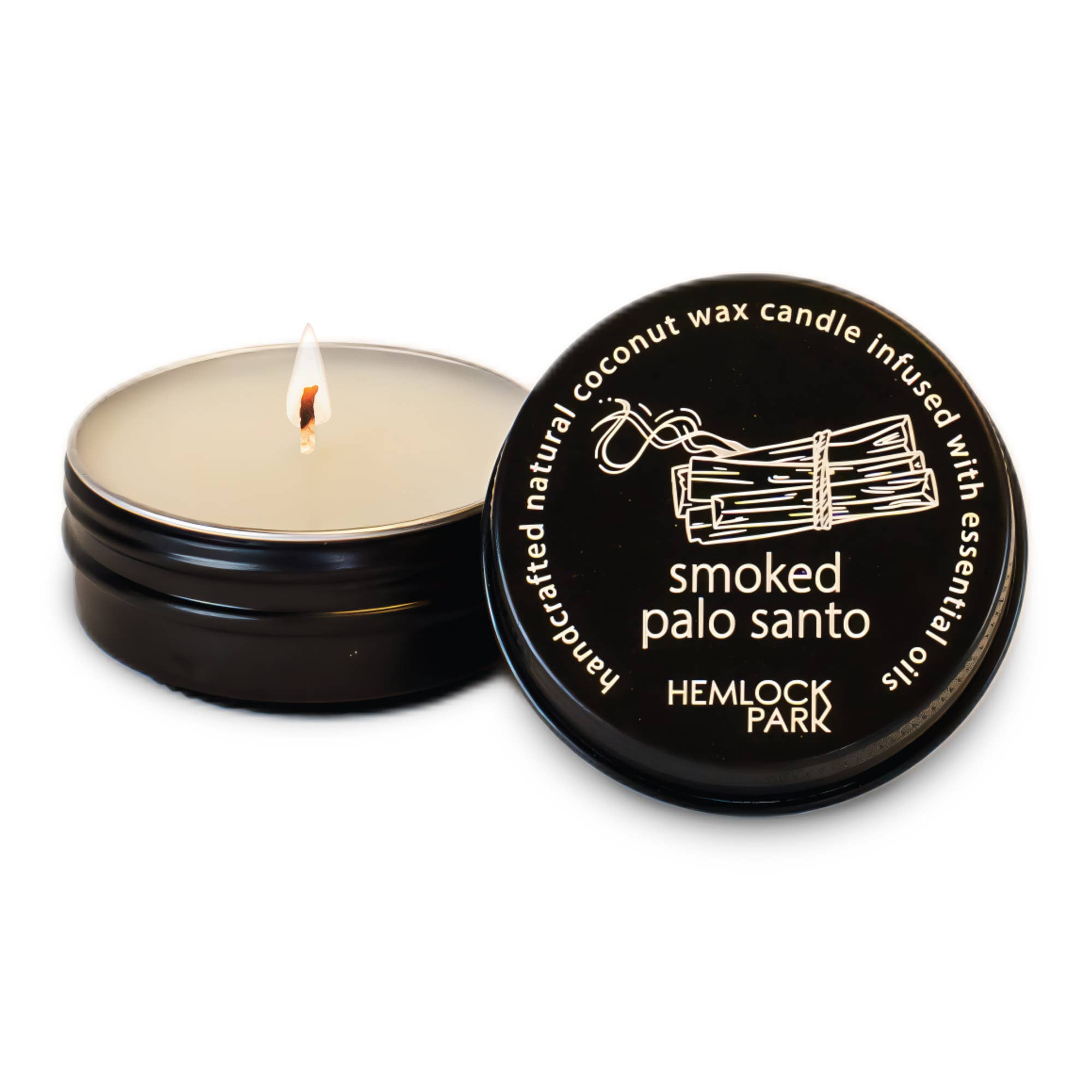 Smoked Palo Santo Candle | 1 oz Travel Size