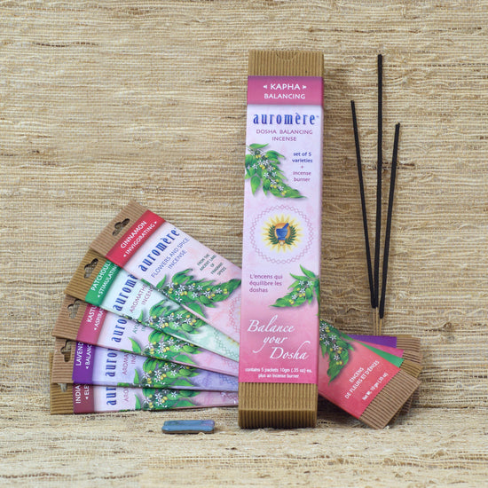 Ayurvedic Incense - Dosha Balancing Incense 5-Pack Set (Kapha reducing)