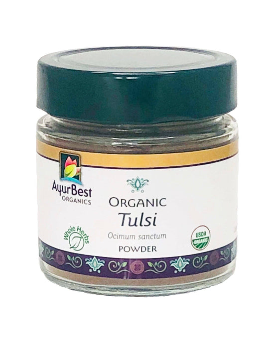 Tulsi Powder - Organic (3.6 oz Jar)