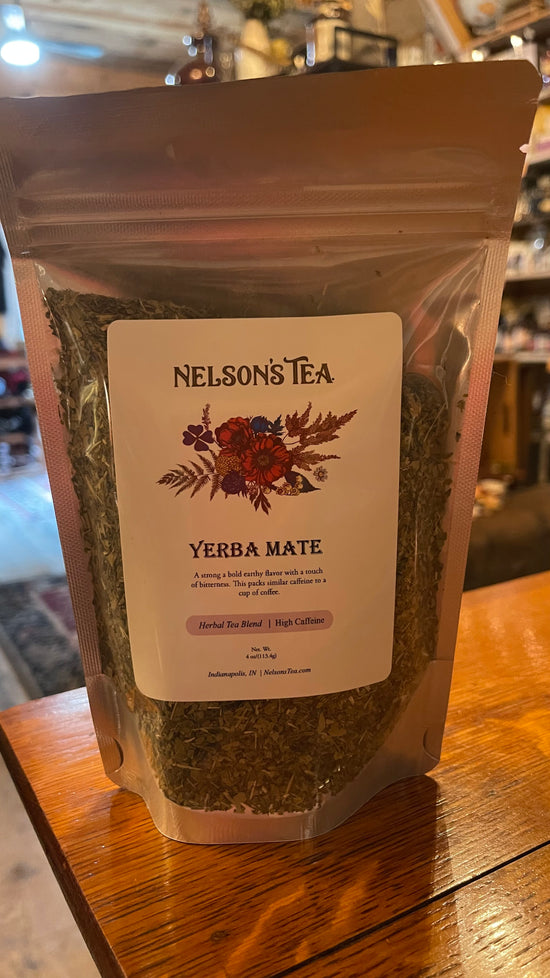 Yerba Mate: 4 oz (Nelson's Tea)