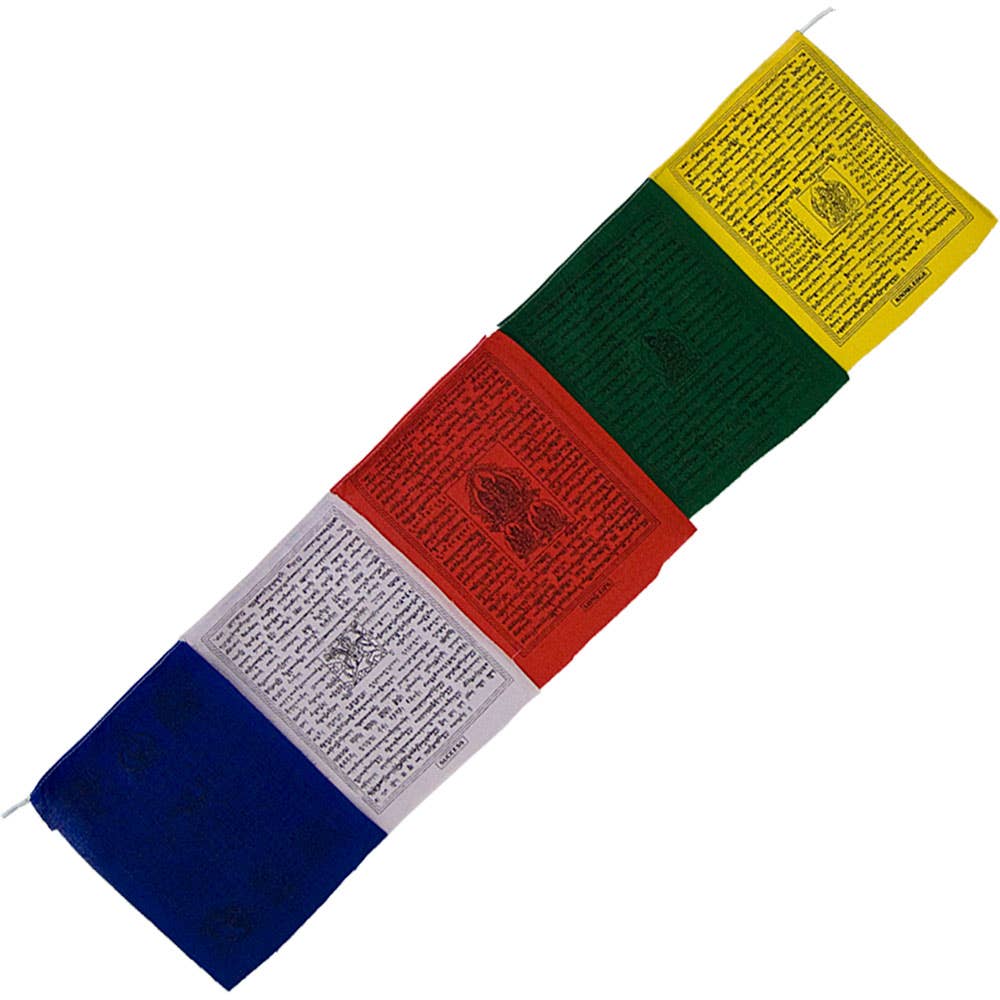 Tibetan Prayer Flags - 25 flags, 144 inches, Traditional