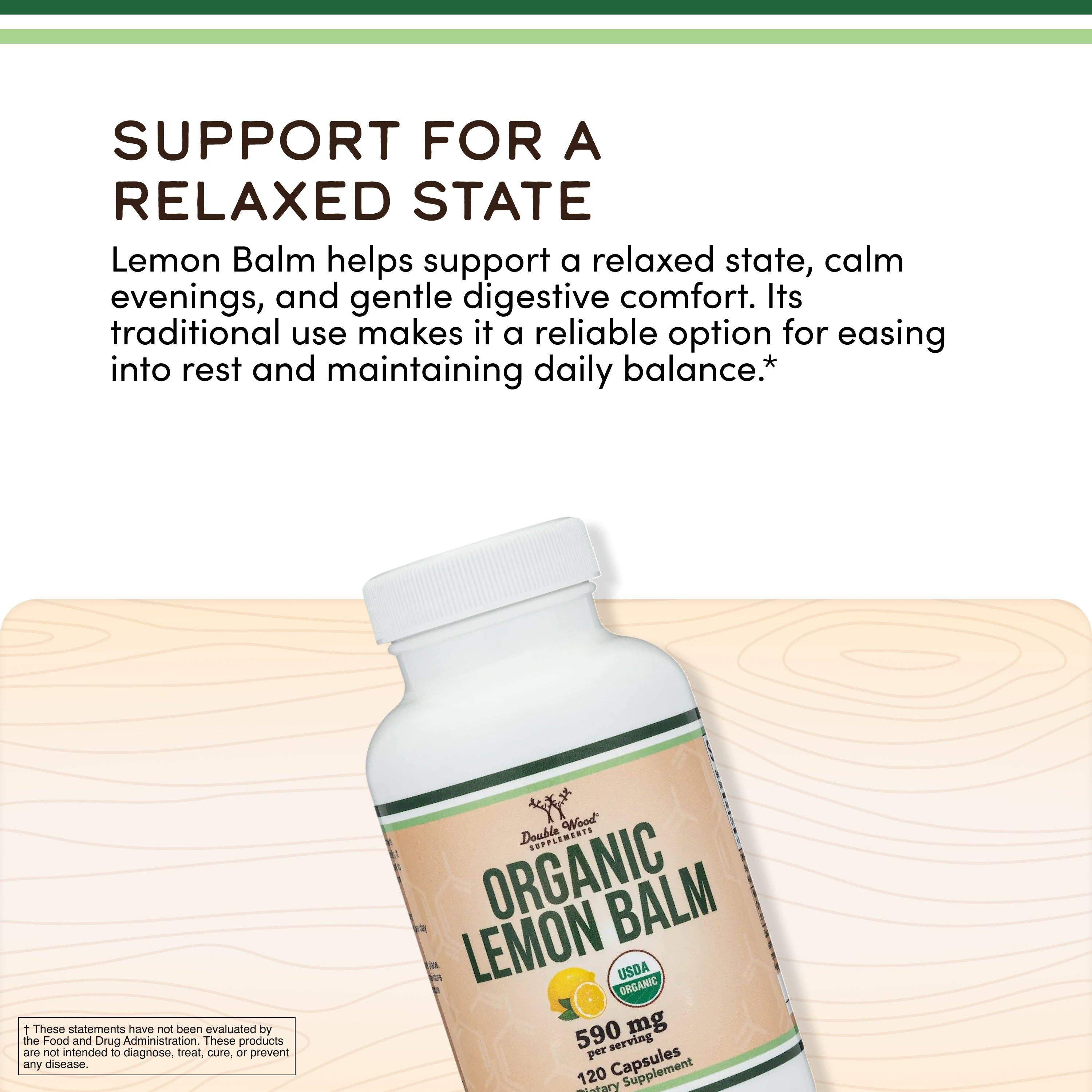 Lemon Balm Supplement