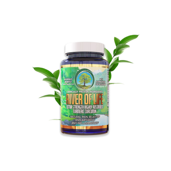 River Of Life-Highly Absorbed Turmeric Curcumin (60 caps)