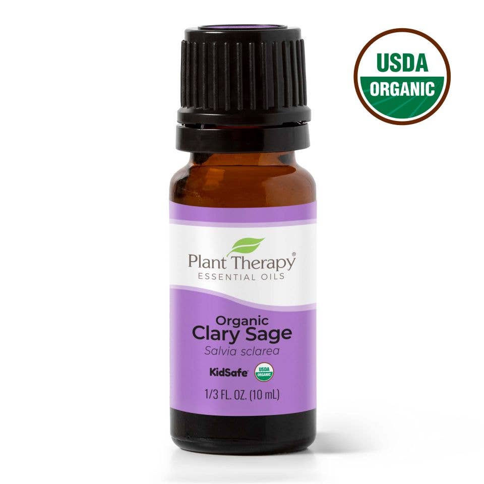 Organic Clary Sage Essential Oil (10 mL)
