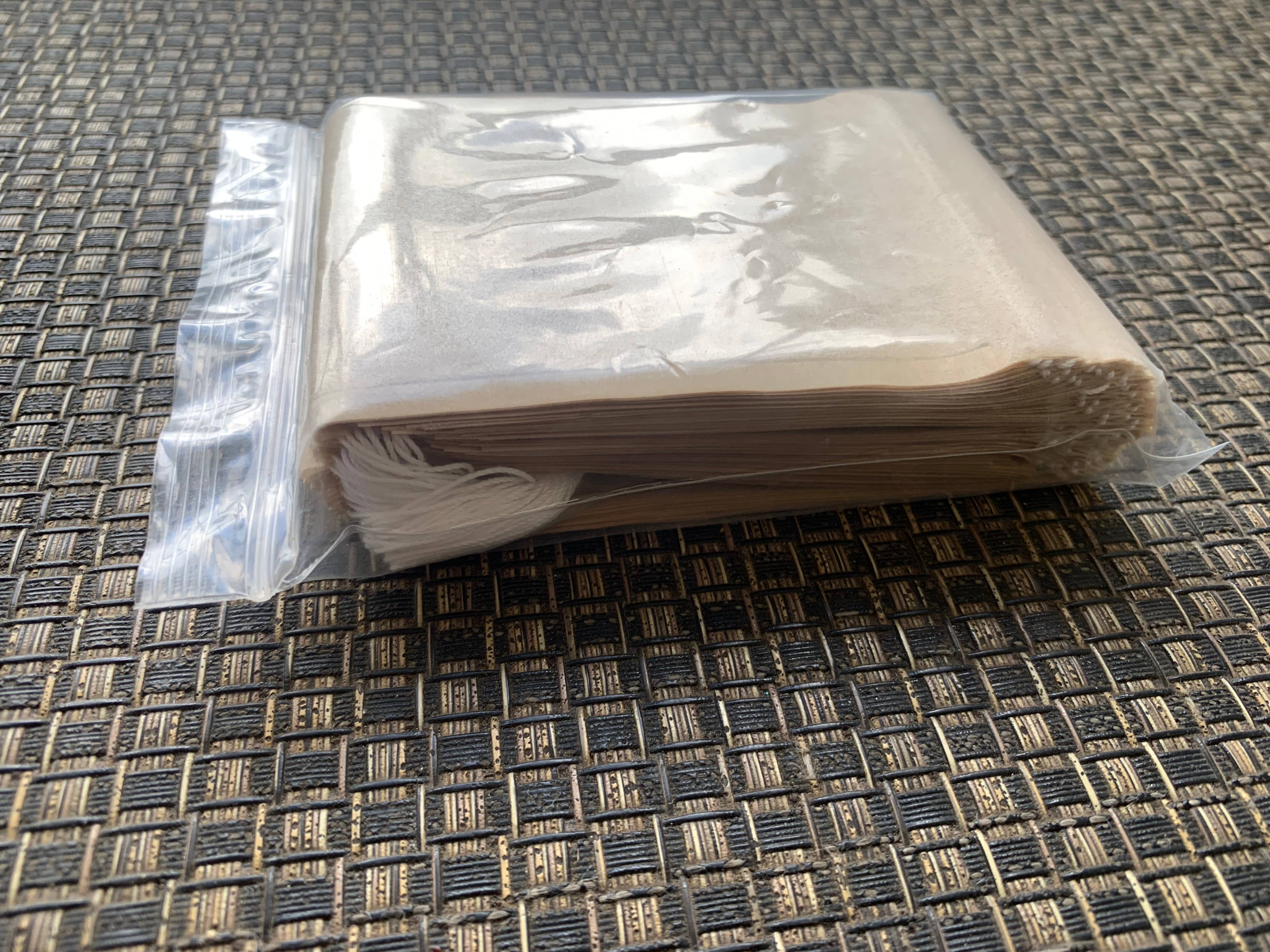 Brown Paper Tea Bags (Pack of 100)