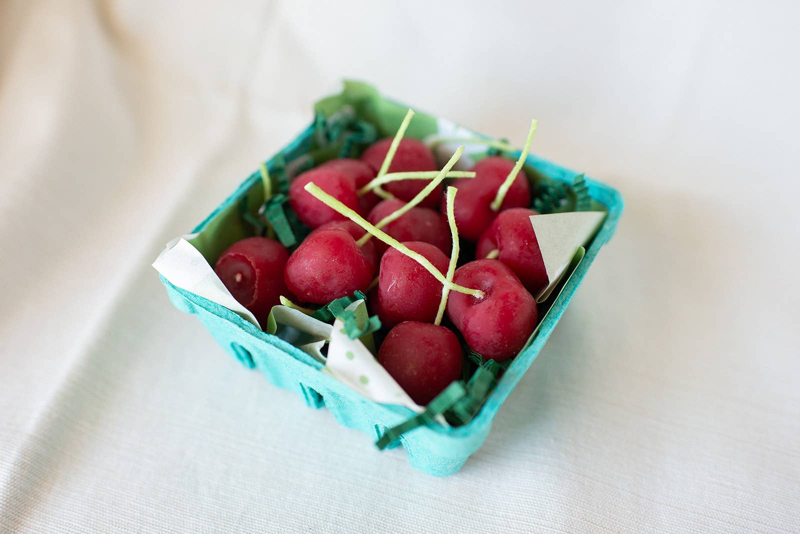 Cherry Beeswax Candles (Set of 10)