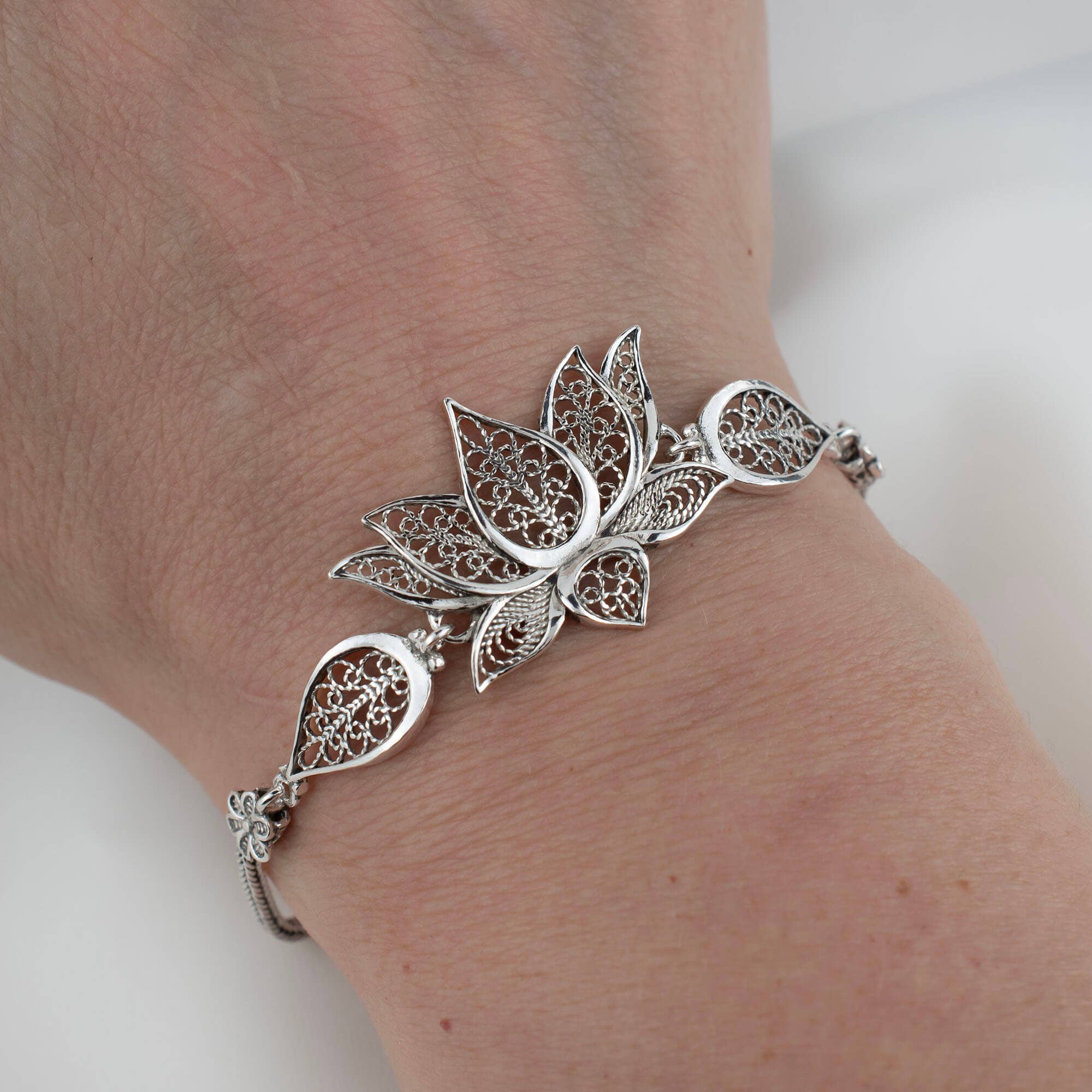 Lotus Flower Bracelet