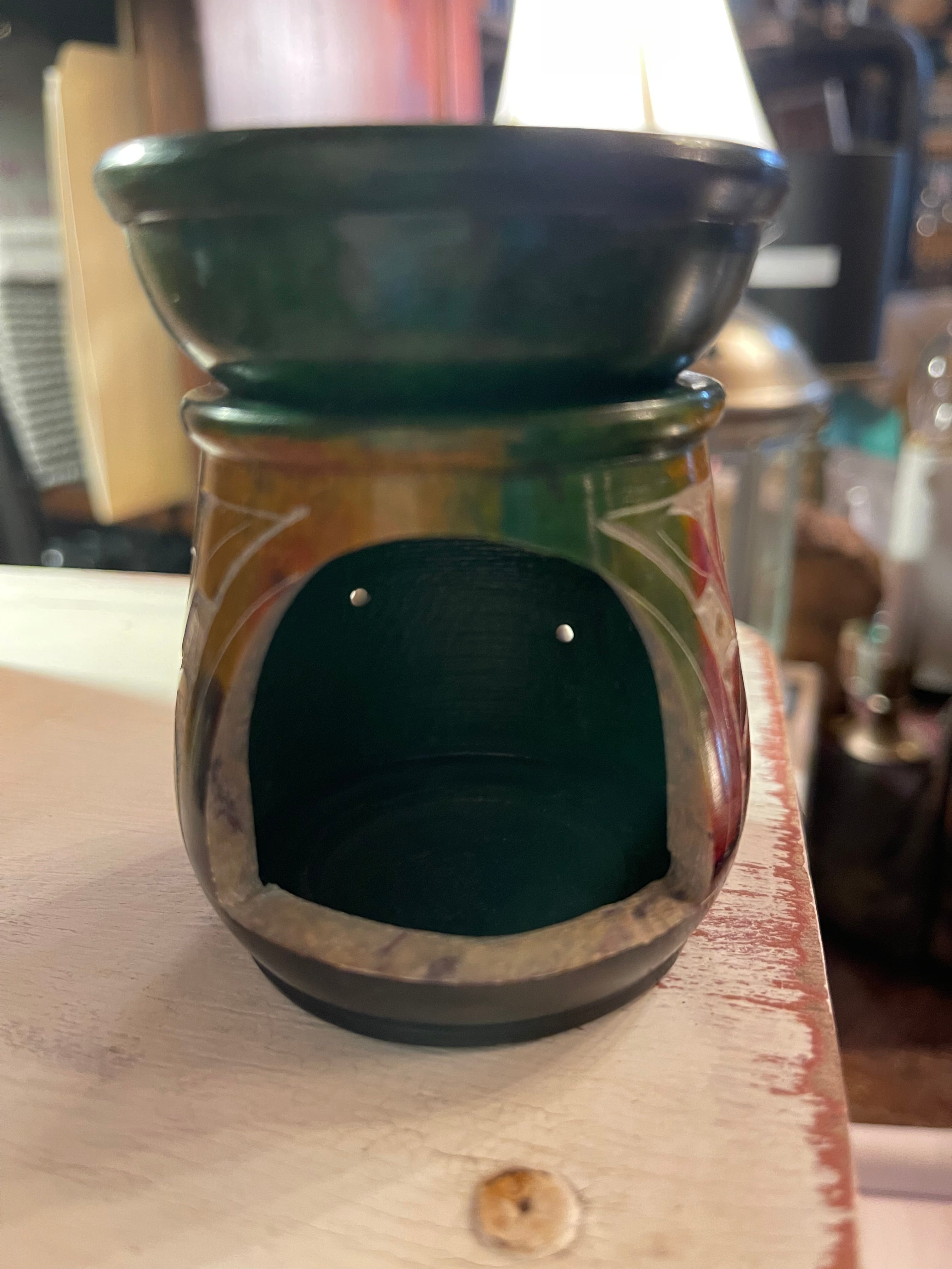 Soapstone Essential Oil Diffuser (Round shape)