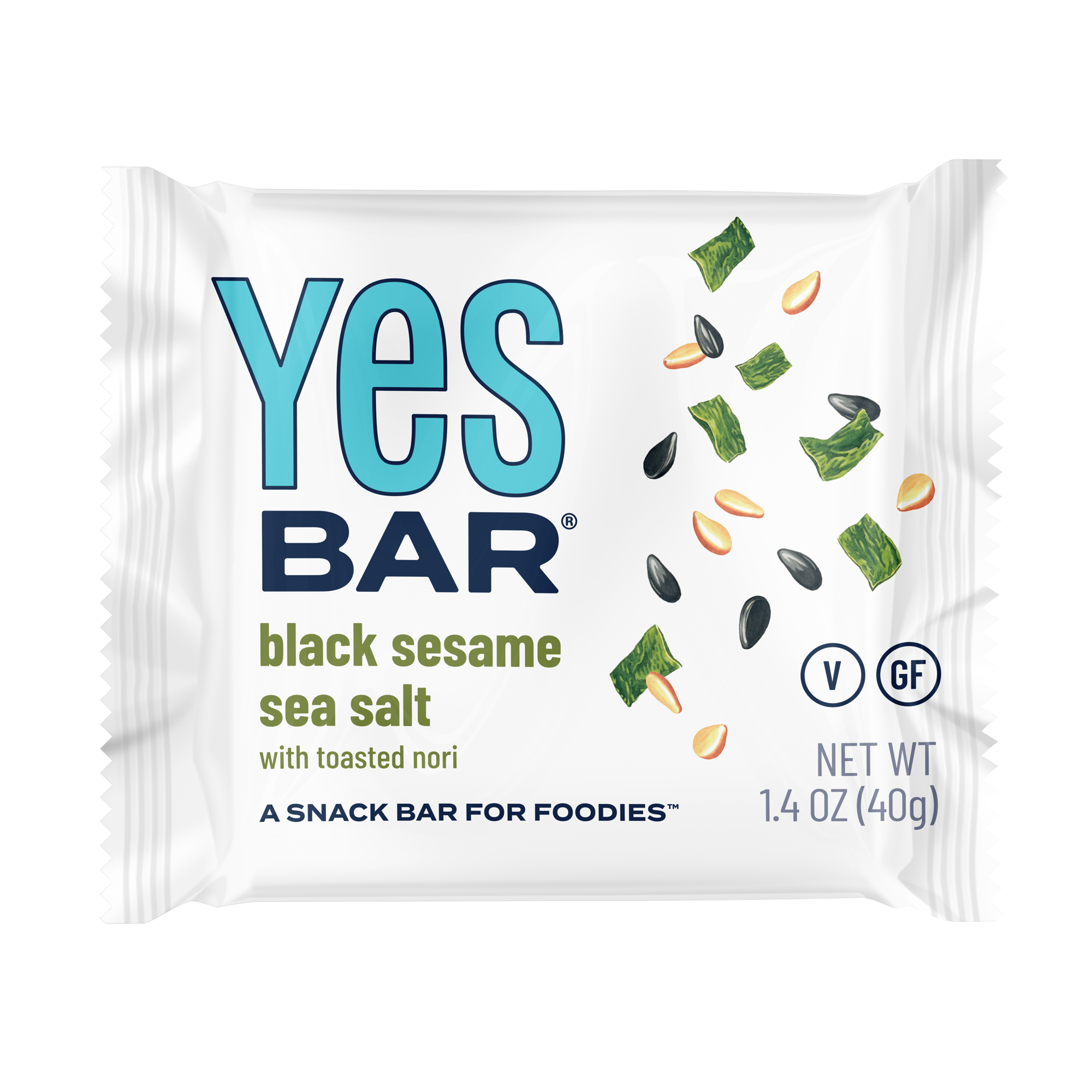 Black Sesame Sea Salt - Premium Real Food Snack Bar
