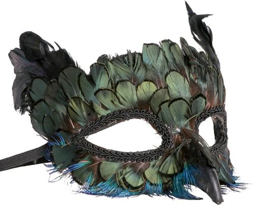 Peacock Feather Mask