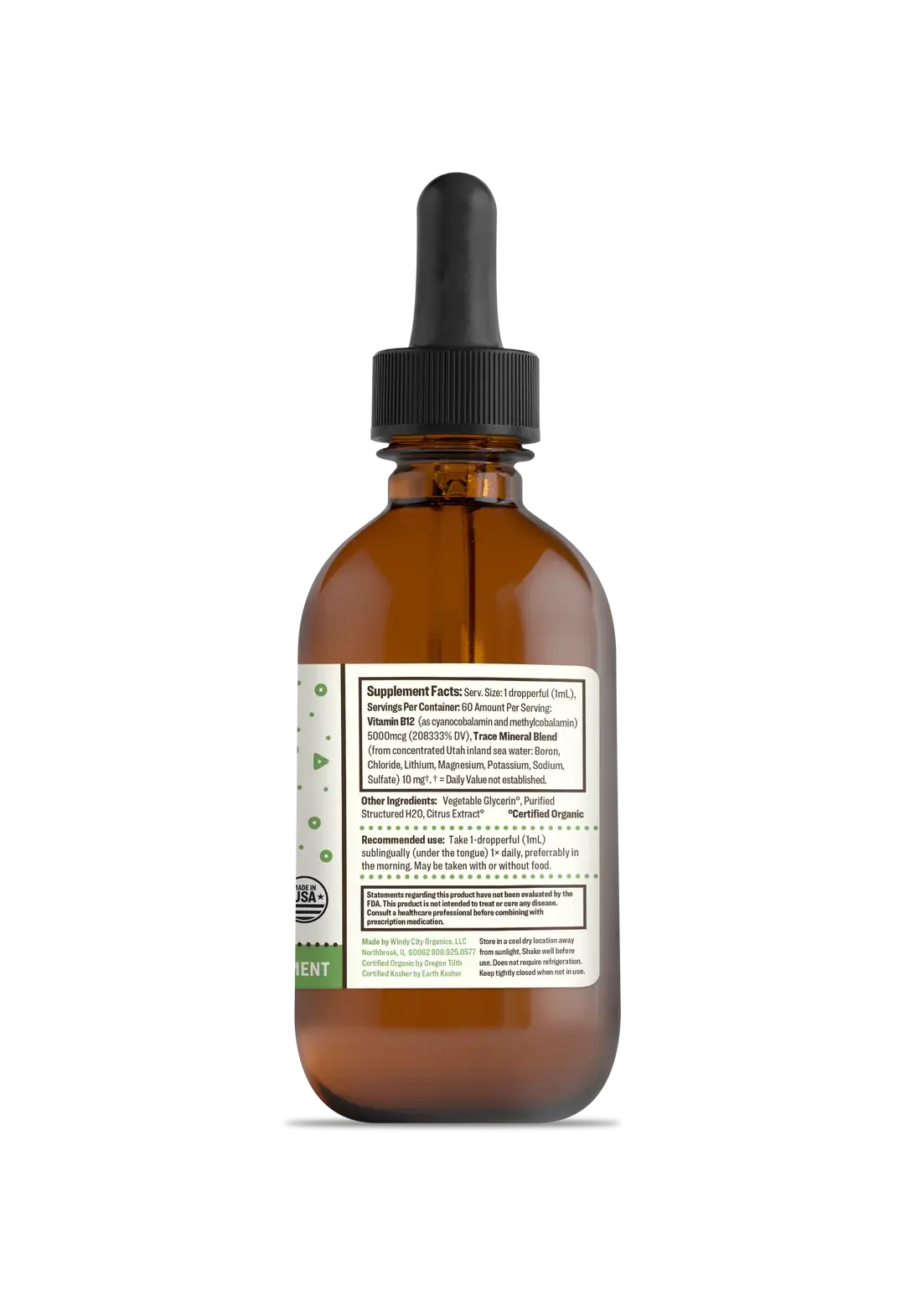 Vitamin B12 Tincture (Organic)