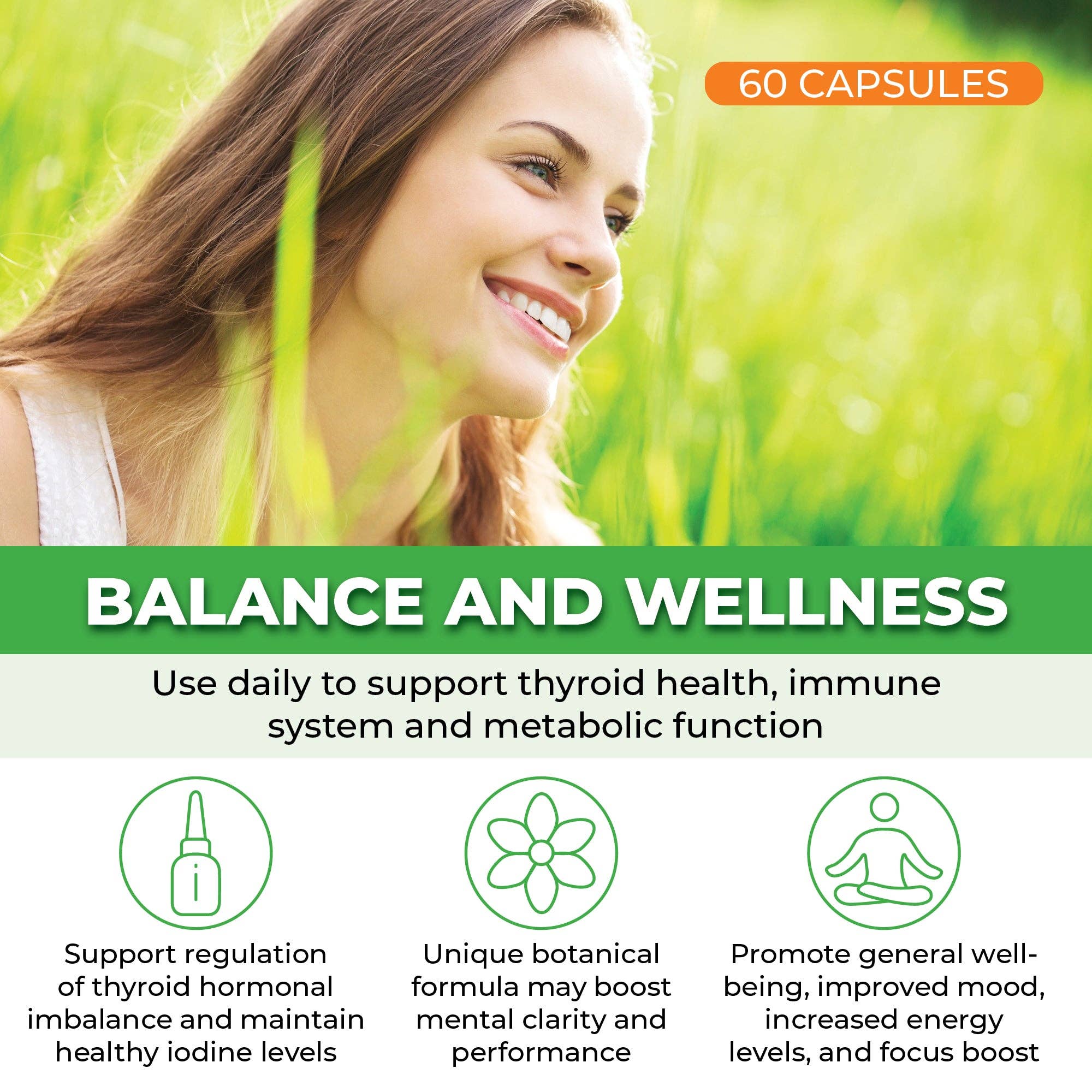 Thyroid Support Supplement (60 capsules)