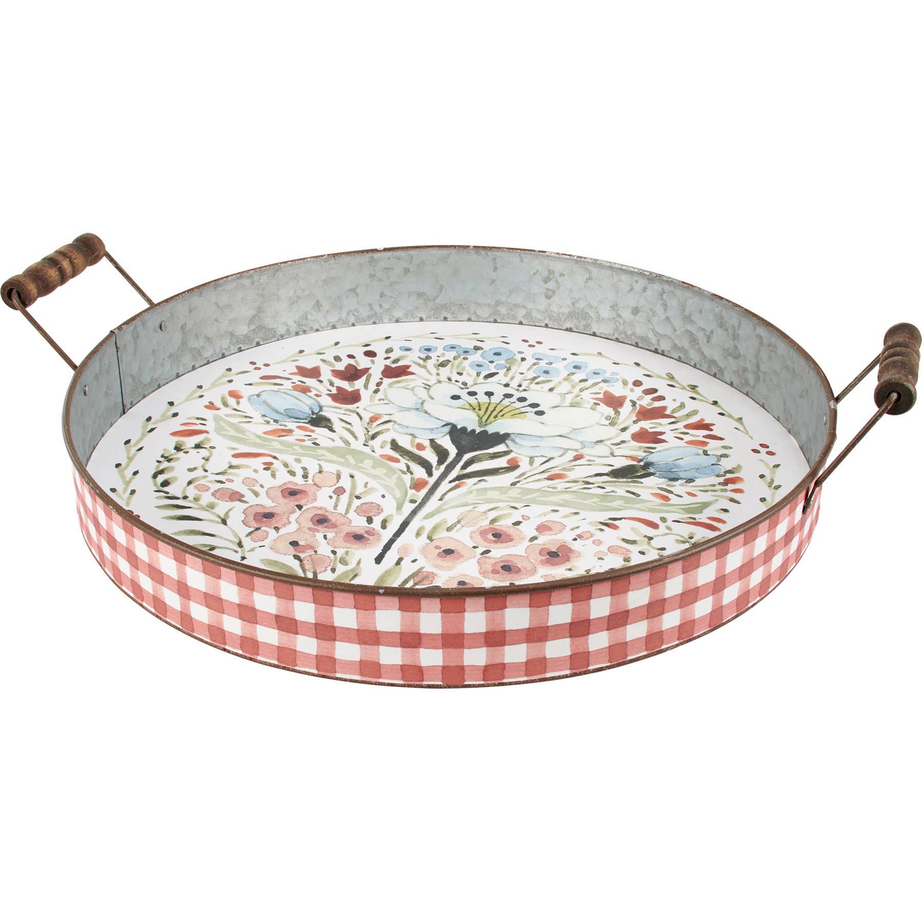 Tea Time Tray! Hand Painted Floral Design