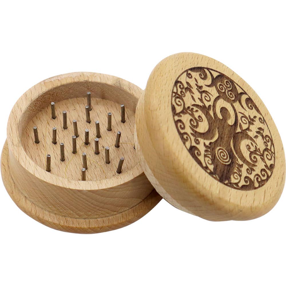 Goddess Wood Herb Grinder