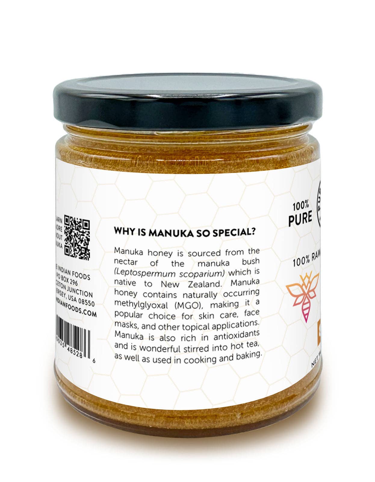Manuka Honey, 85+ MGO (5 oz)