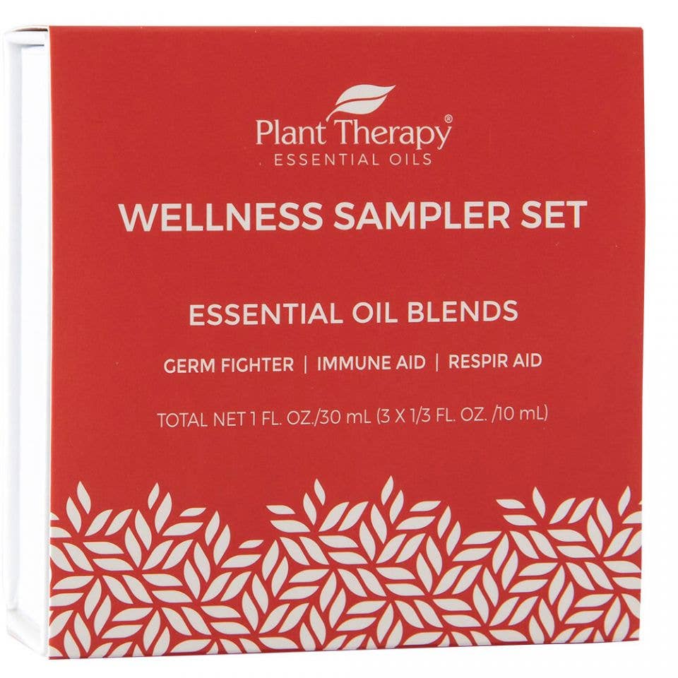 Essential Oil Wellness Set (Three pure 10 ml blends)