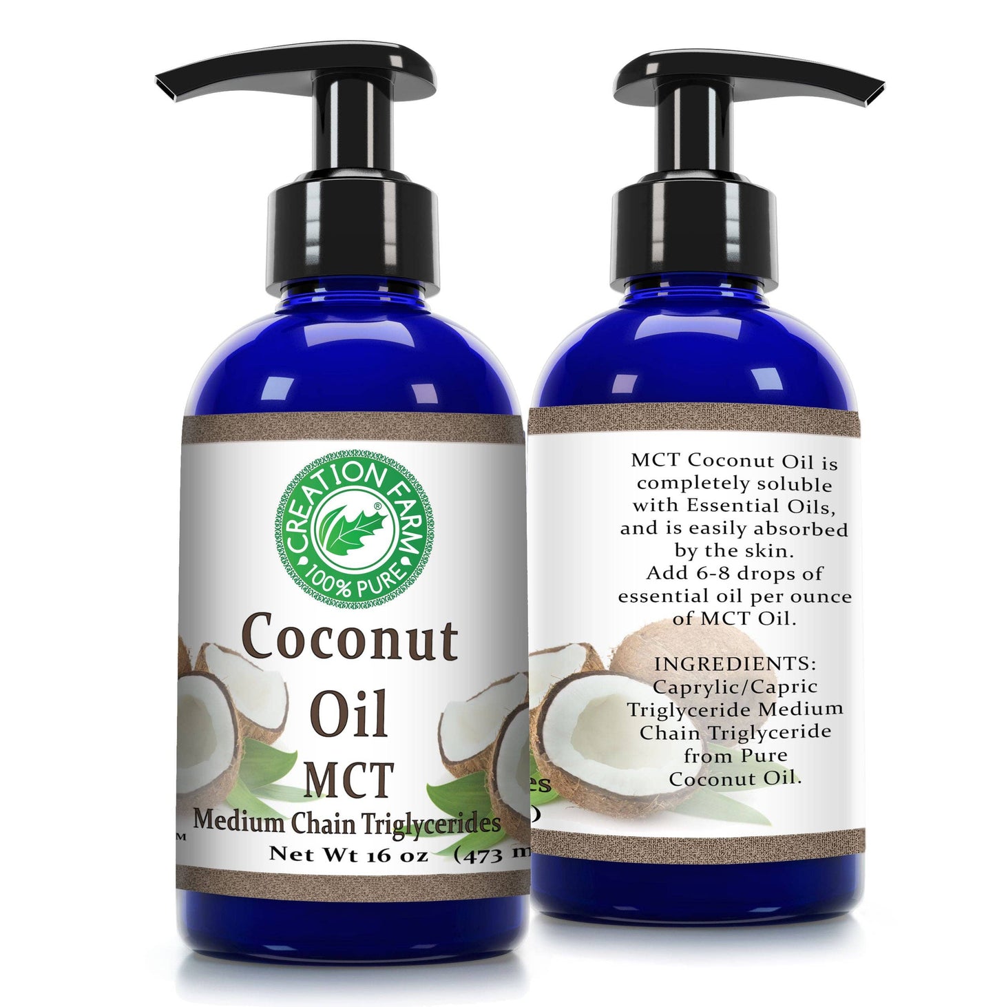 Fractionated Coconut Oil with Pump