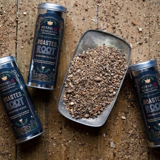 Roasted Roots with Reishi - Mix with your coffee or drink alone!