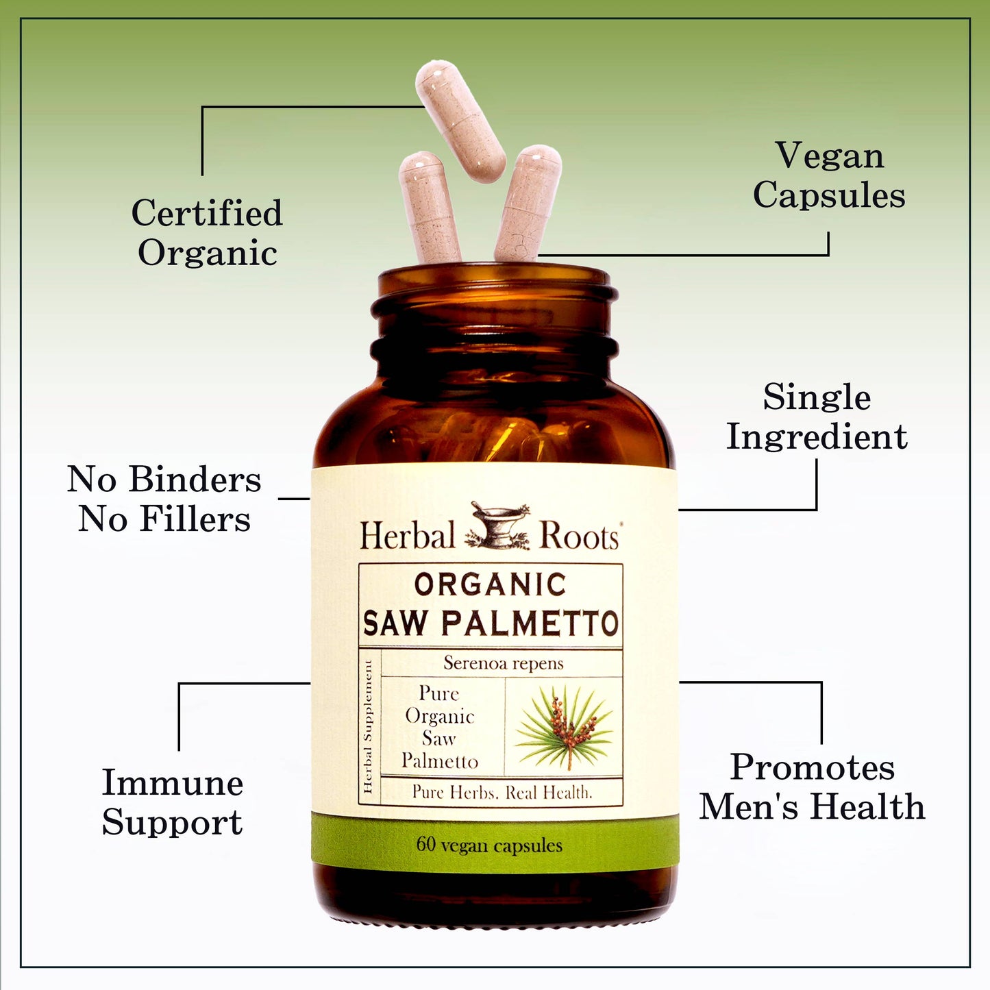 Saw Palmetto Capsules (Organic)