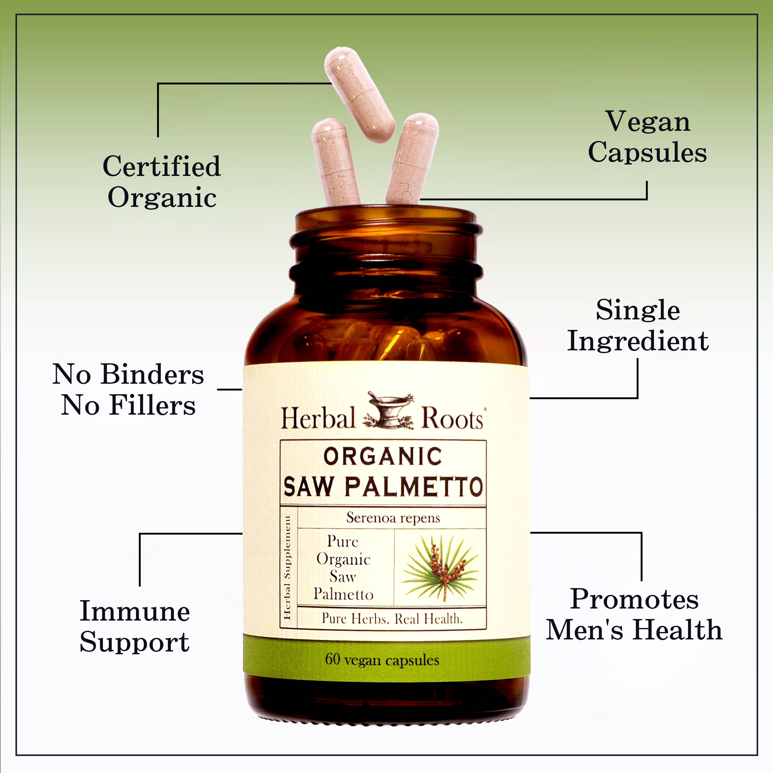 Saw Palmetto Capsules (Organic)
