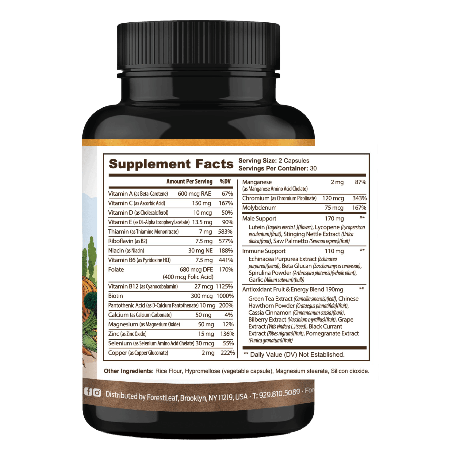 Multi Vitamin for Men (60 capsules)