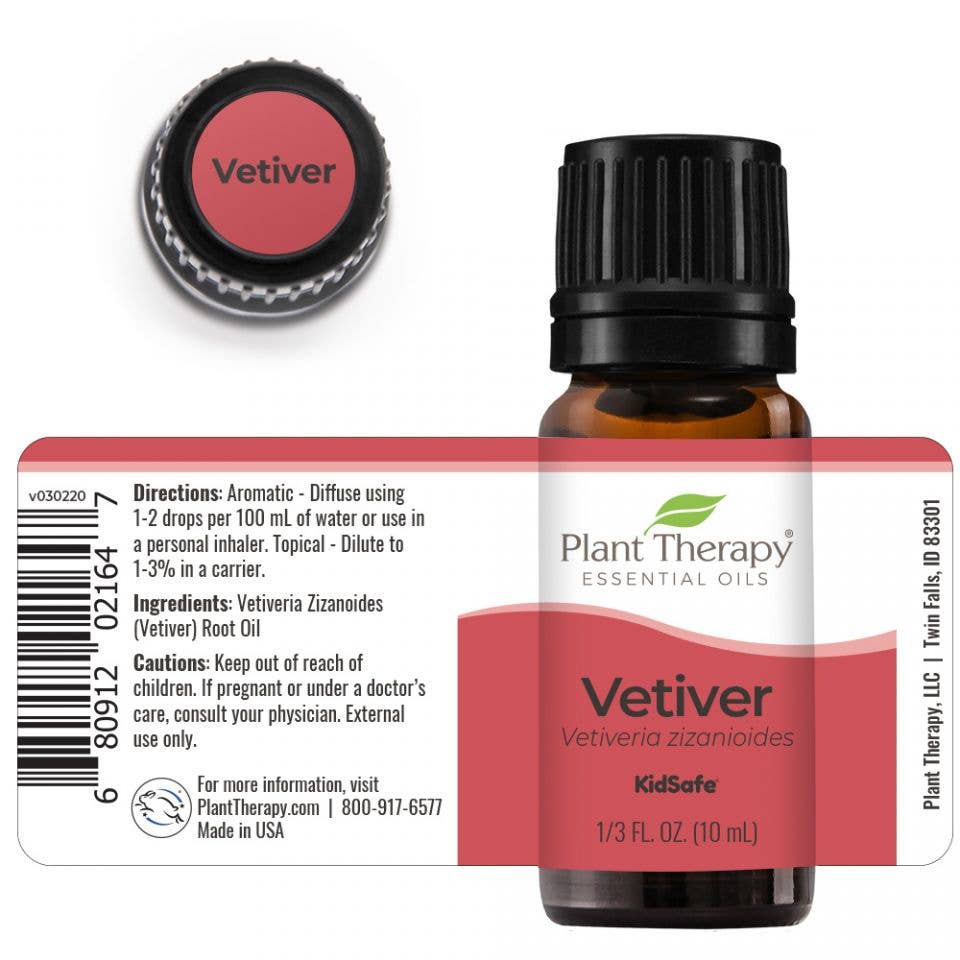 Vetiver Essential Oil (10 mL)
