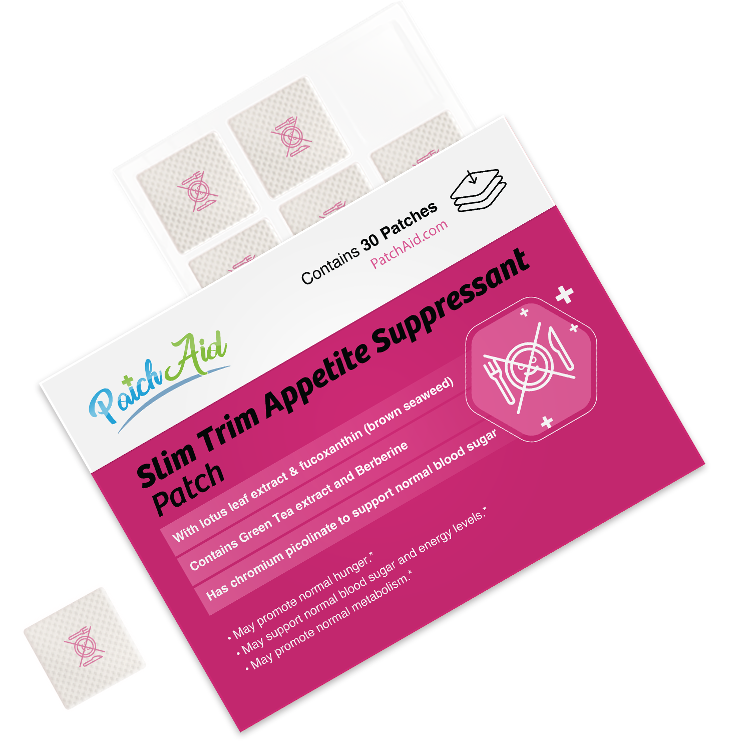 Slim Trim Appetite Suppressant Patch - Reduce Cravings