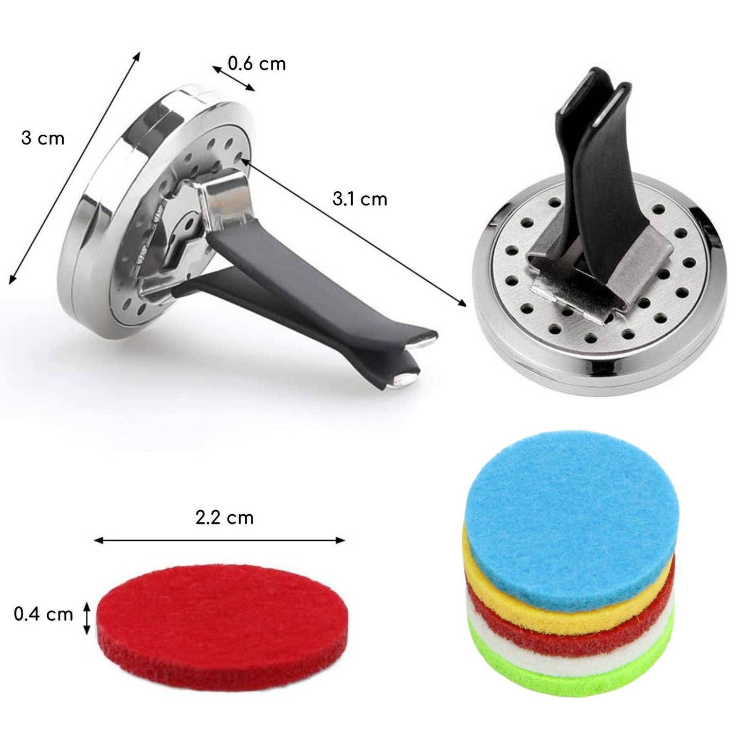 Essential Oil Stainless Steel Diffuser for your car - Buddha Design