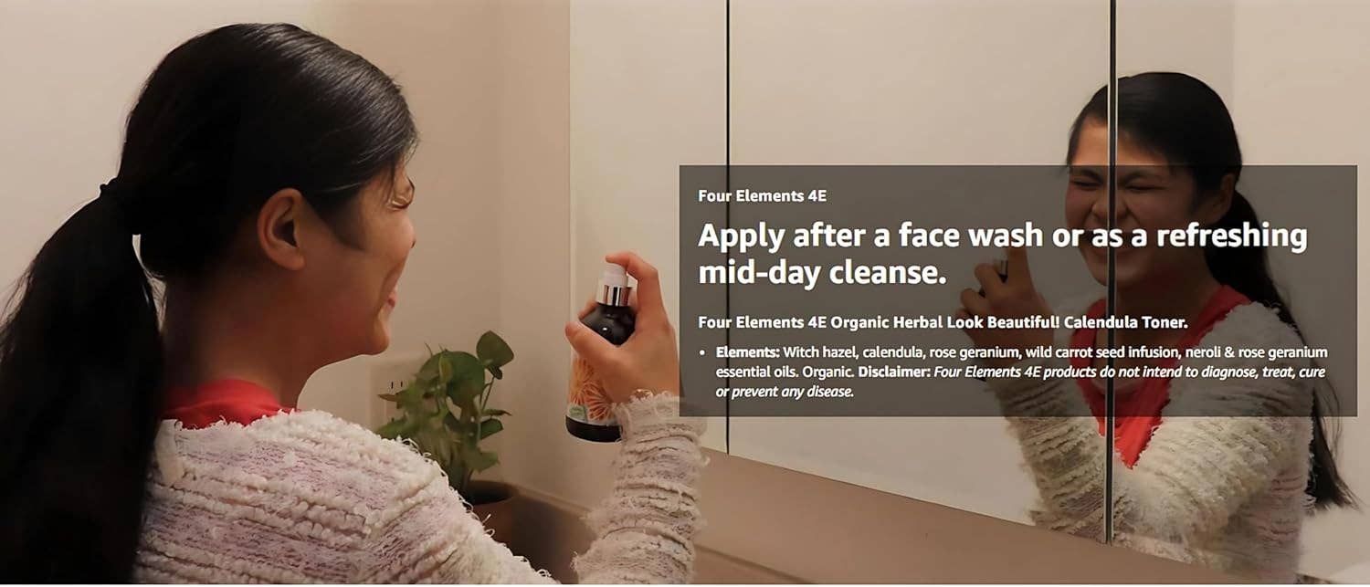 Look Beautiful! Calendula Toner (4 oz)