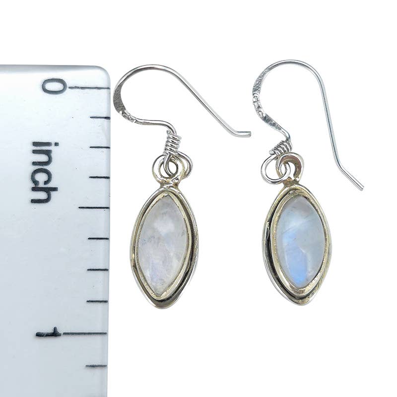 Moonstone Earrings - Drops of Moonlight