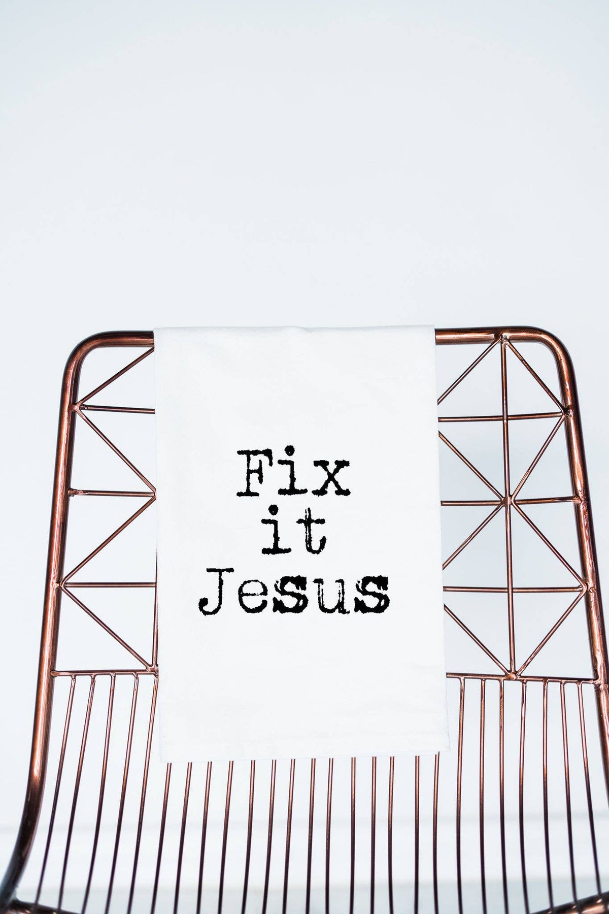 Fix It Jesus Dish Towel - 100% Cotton