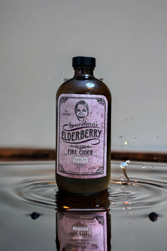 Grandma's Elderberry Fire Cider Oral Supplement