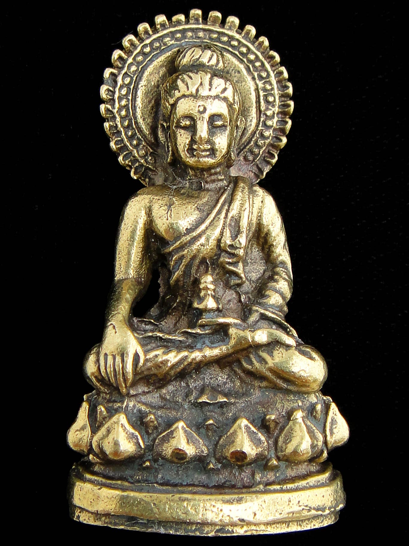 Small Brass Buddha