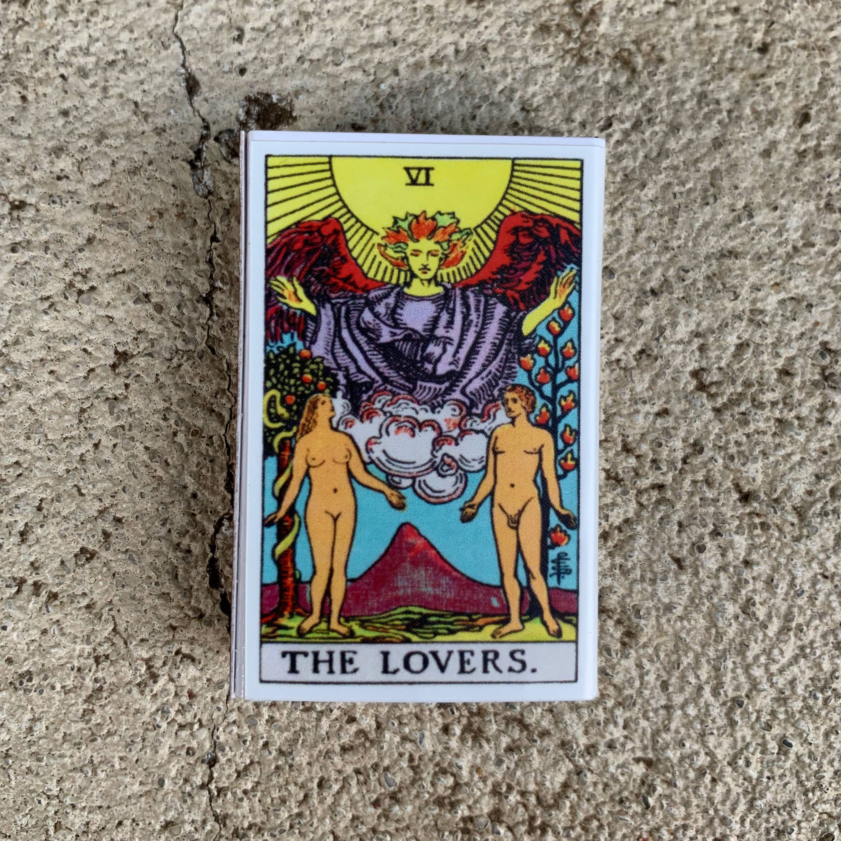 Tarot Matchbox - The Lovers