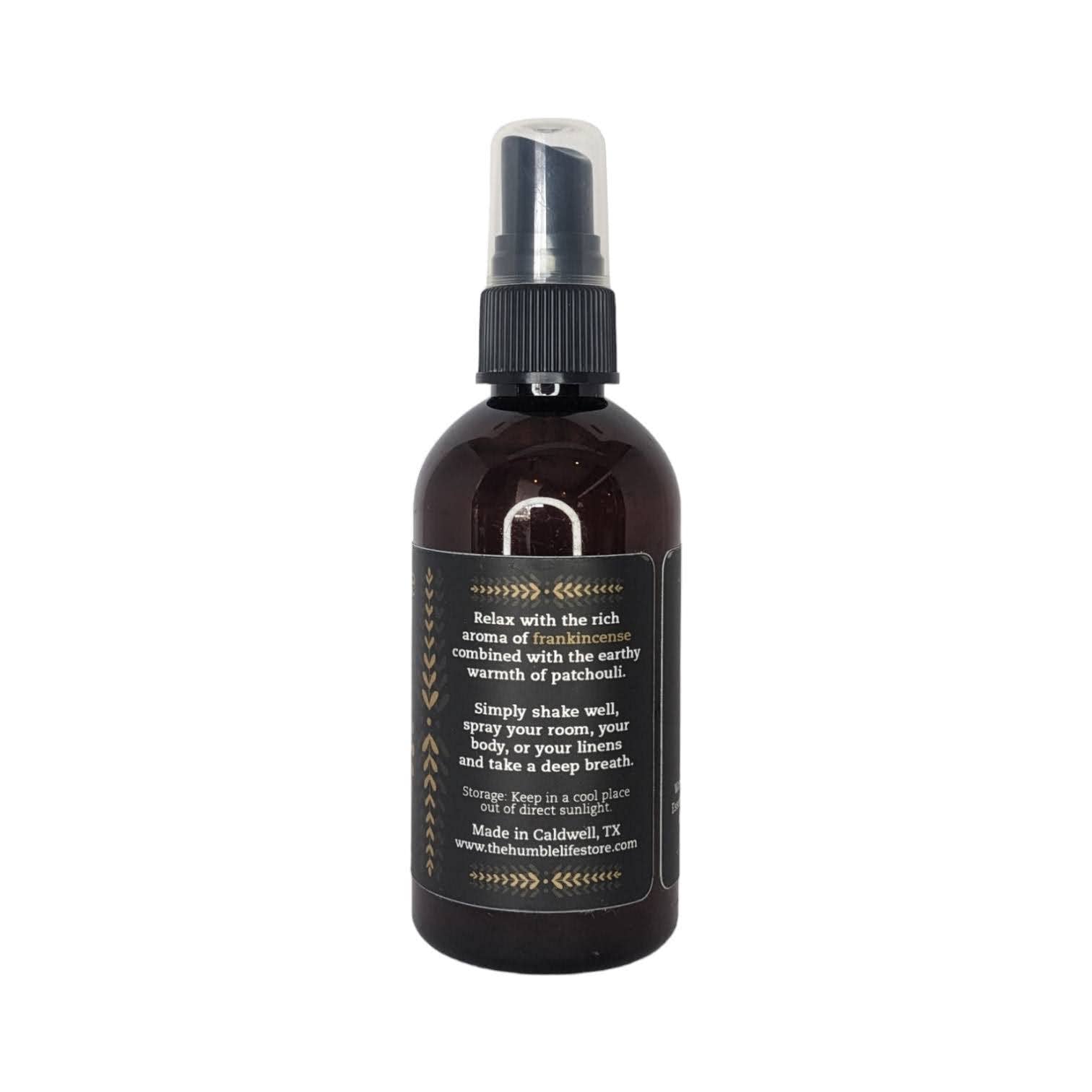 Frankincense Patchouli Room & Body Spray - 4 oz