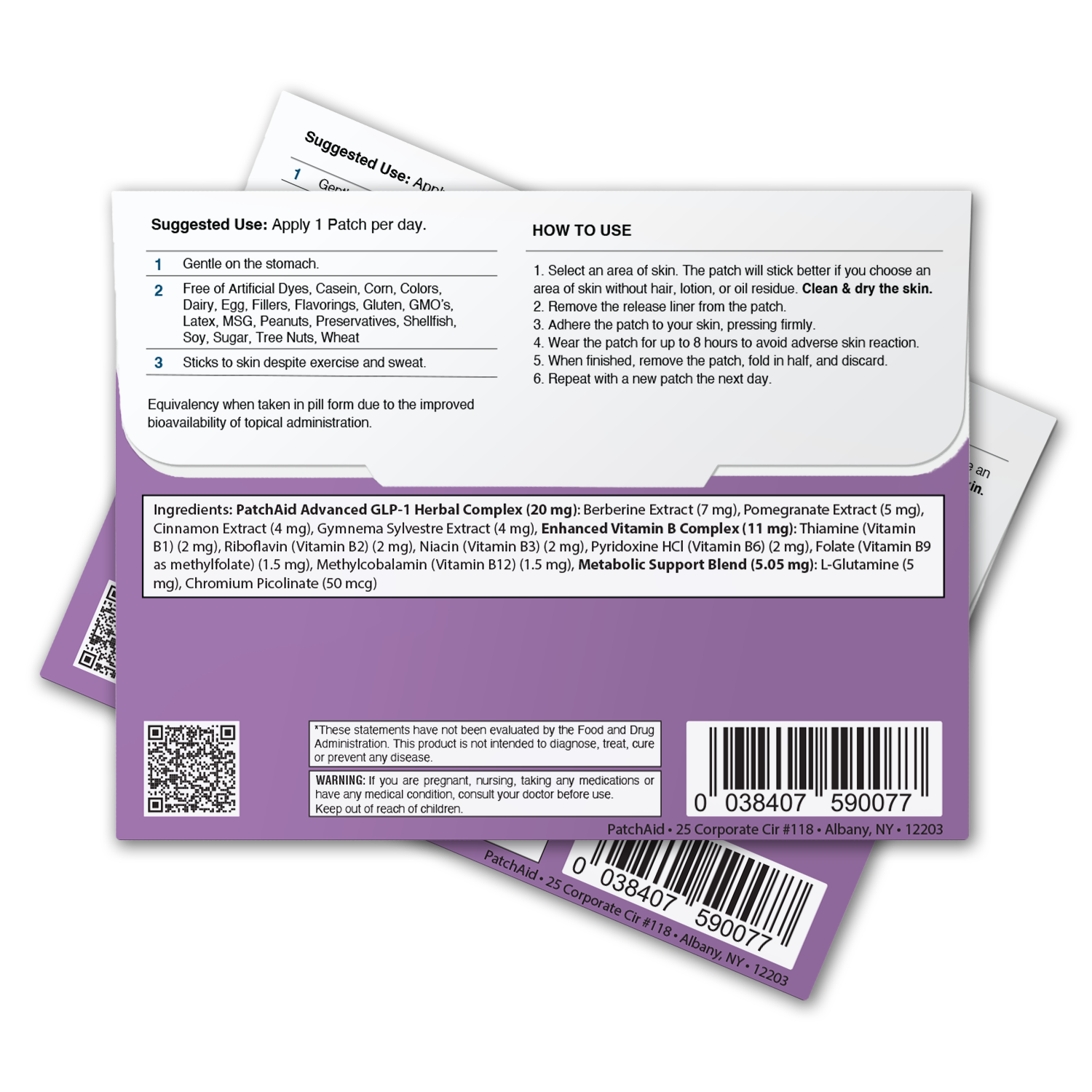 GLP-1 Support Patch – Appetite Control & Metabolic Support