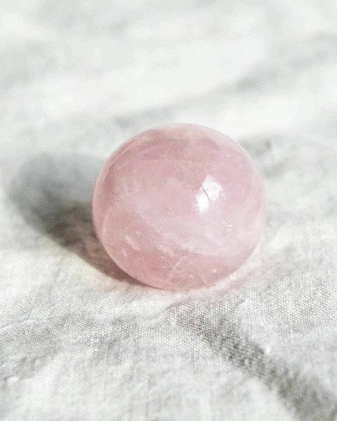 Small Rose Quartz Sphere