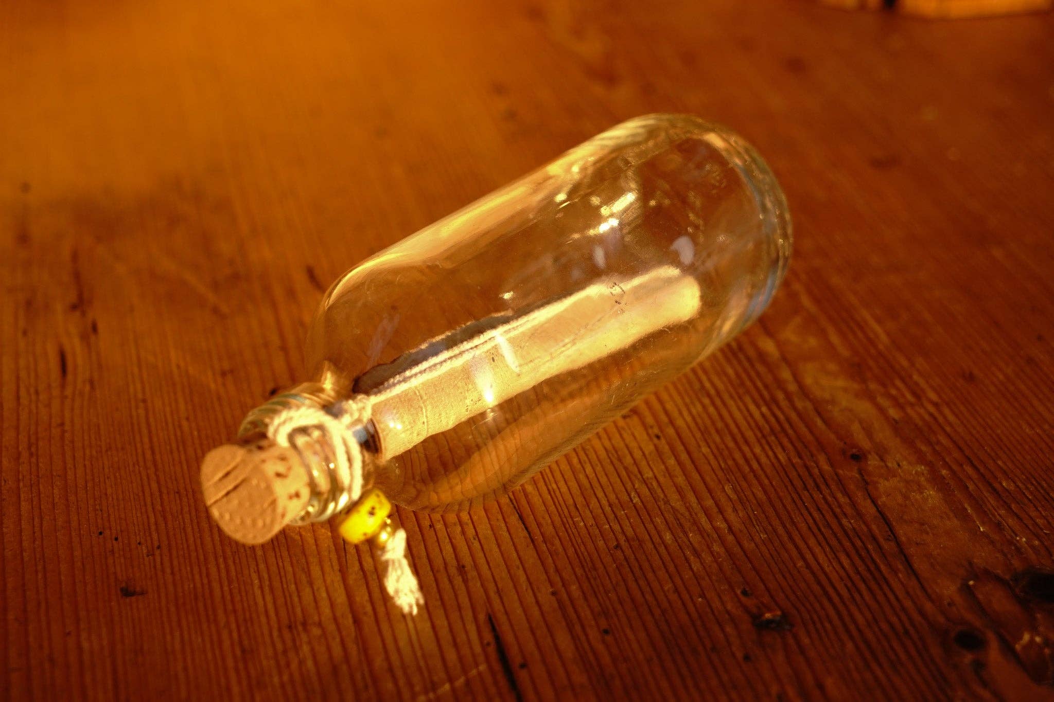 Message In A Bottle - Greeting Card