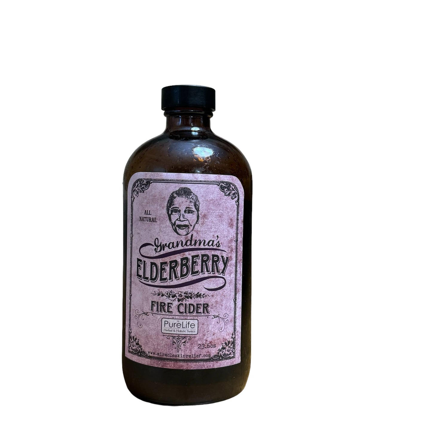 Grandma's Elderberry Fire Cider Oral Supplement