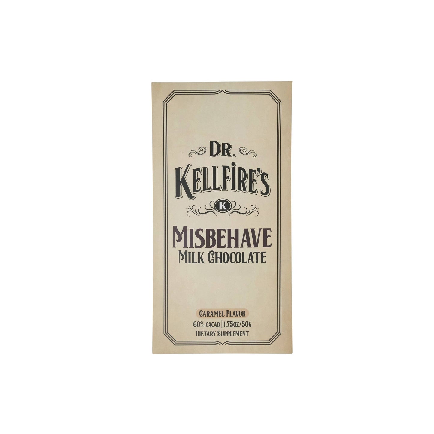 MisBehave Milk Chocolate - Crafted w/plant-based ingredients Fenugreek, Maca, & Ashwagandha