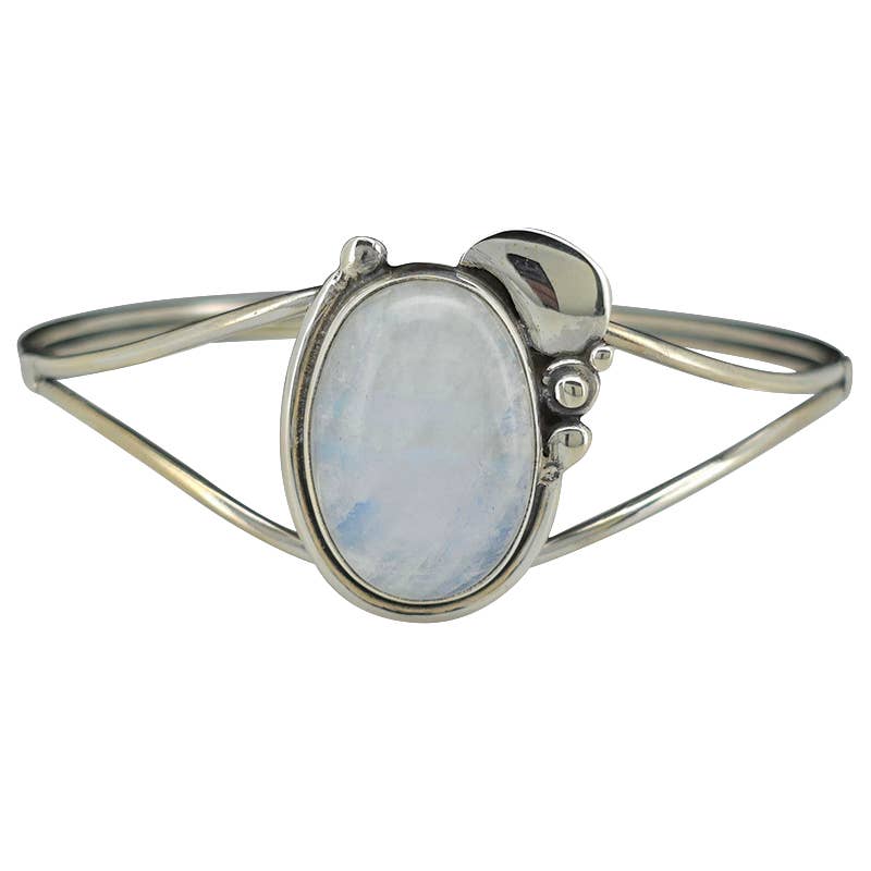 Moonstone Goddess Cuff Bracelet