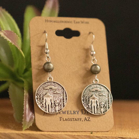 Conspiracy Theory Earrings