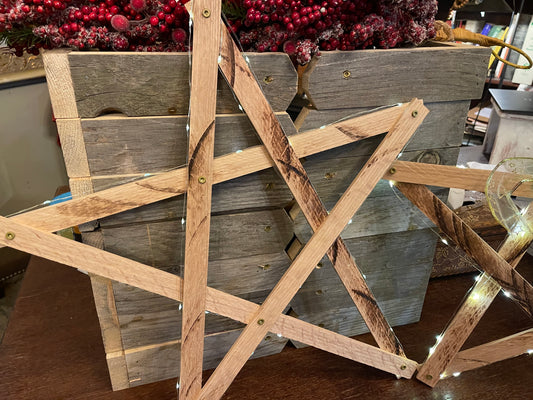 Handmade Wooden Star