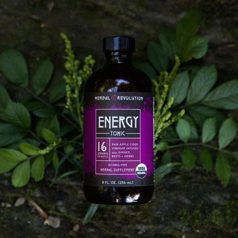 Energy Tonic: Fire Cider with Mother, Beets, Nettles, & Kelp