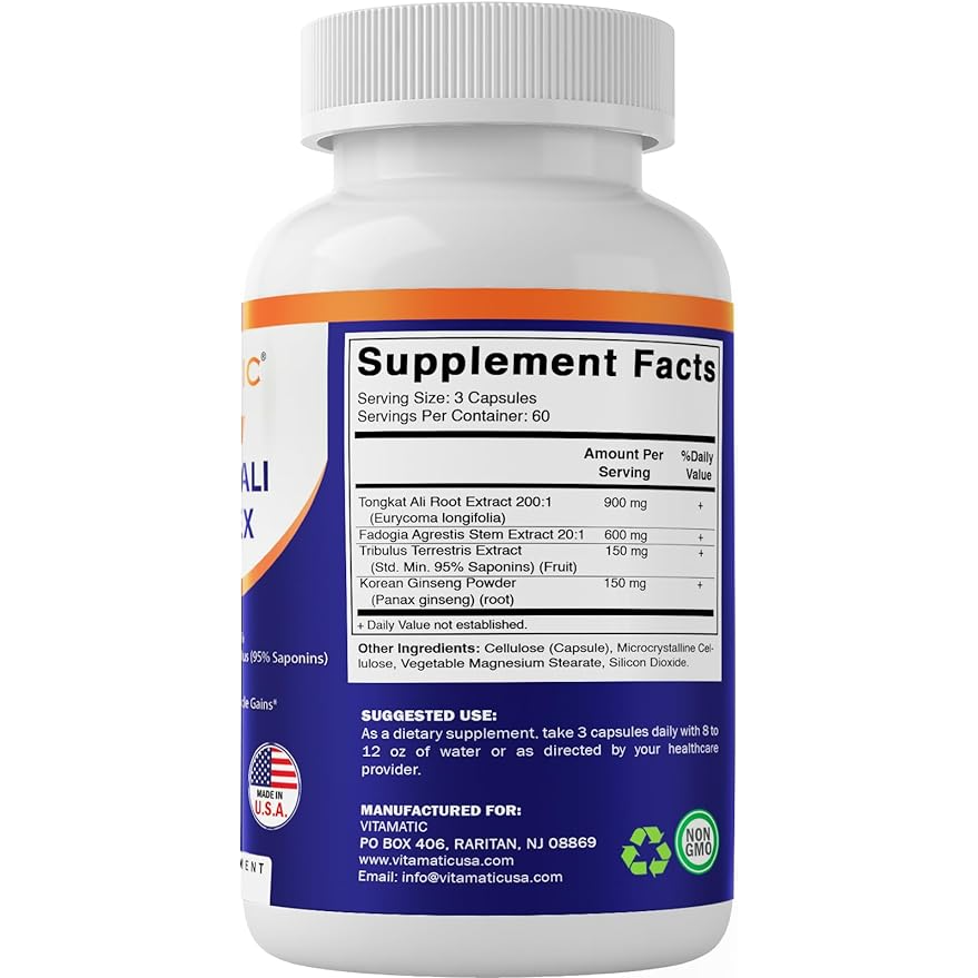 Tongkat Ali Complex (180 Veg Capsules)