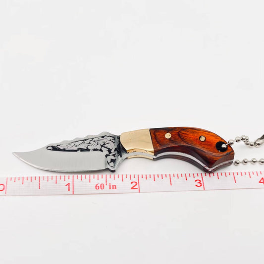 Wooden Handle Mini Stainless Steel Knife